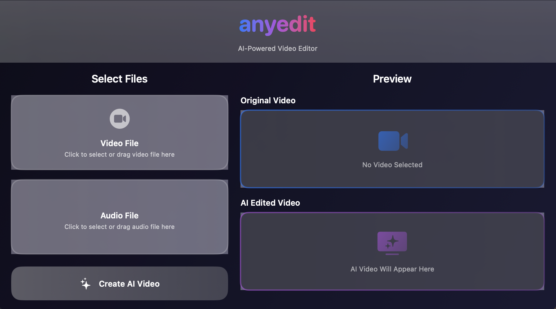 anyedit interface
